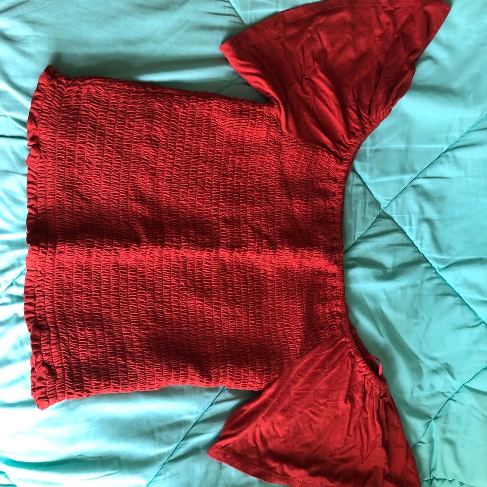 Good Luck Gem stretchy top